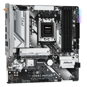 Дънна платка ASROCK A620M Pro RS WiFi, Socket AM5, mATX, 4xDDR5 - Image 2
