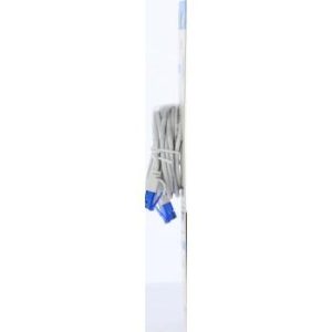 Мрежов кабел HAMA Flexi-Slim, U/UTP CAT 6a, 10 Gbit/s, RJ-45 - RJ45, 3.0 m, Бял - Image 4