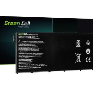 Батерия  за лаптоп GREEN CELL,  Acer Aspire E 11 ES1-111M ES1-131 E 15 ES1-512 Chromebook 11 CB3-111 13 CB5-311 AC14B3K, 11.4V, 2200mAh