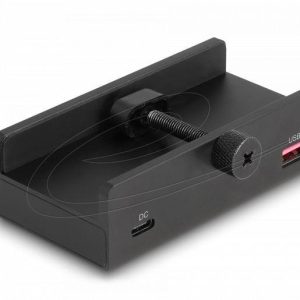 Външен USB Хъб, 3-порта, 5 Gbps, 2 x USB-A, 1 x USB-C, четец на карти с 2 слота - Image 2