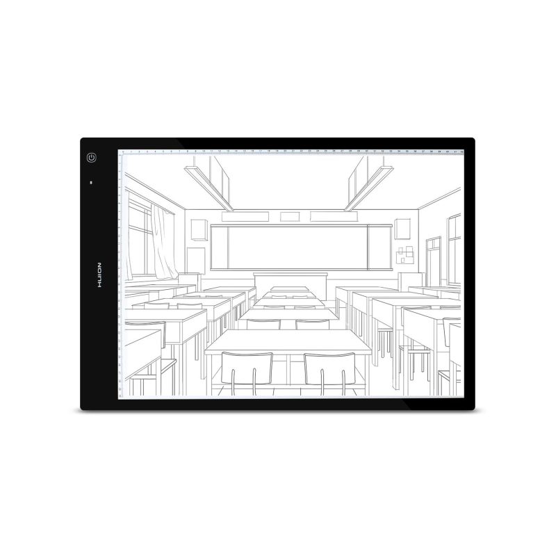 LED светеща подложка за рисуване HUION LED light pad LB3, Батерия 1050mAh