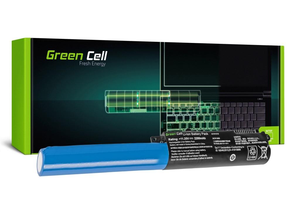 Батерия за лаптоп GREEN CELL Asus F540 F540L F540S R540 R540L R540S X540 X540L X540S A31N1519, 11.25V, 2200mAh