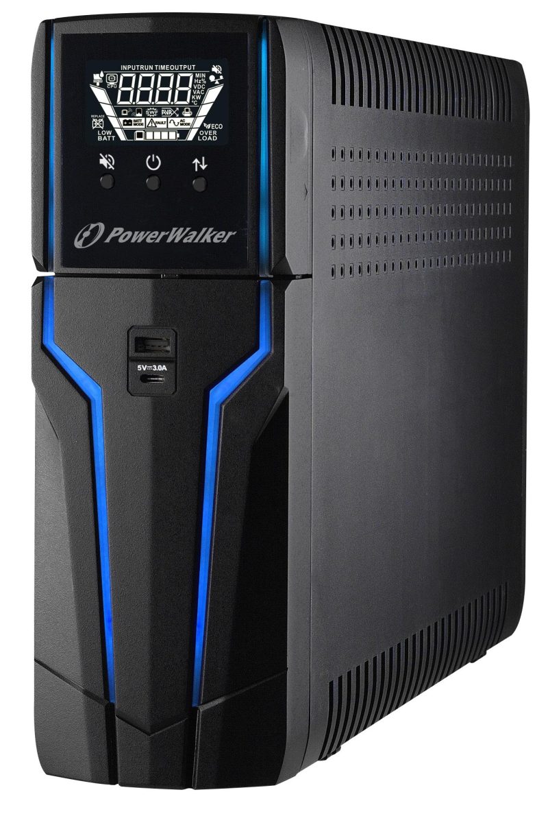 UPS POWERWALKER VI1000GXB, За професионален гейминг, 1000VA, Line Interactive - Image 2