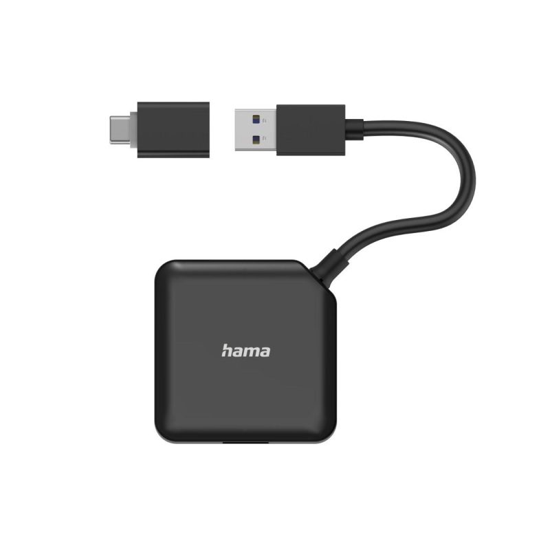 USB-А хъб, 4-портов, HAMA-200116 - Image 4