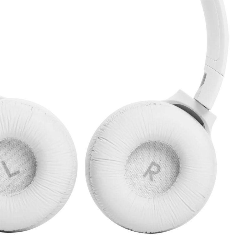 Слушалки on-ear JBL T510BT, Бели - Image 4