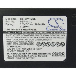 Батерия Cameron Sino, За плейстейшън Sony PSP-S110 PSP-2000, PSP-3000 CS-SP112SL, LiIon 3.7V, 1200mAh - Image 3