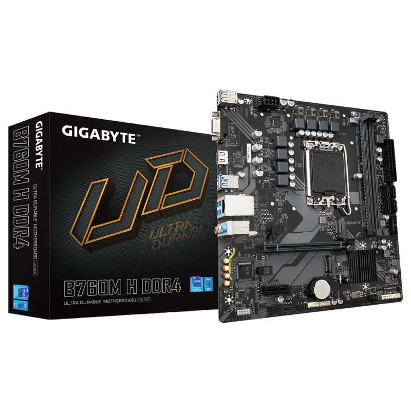 Дънна платка GIGABYTE B760M H, socket 1700 - Image 5