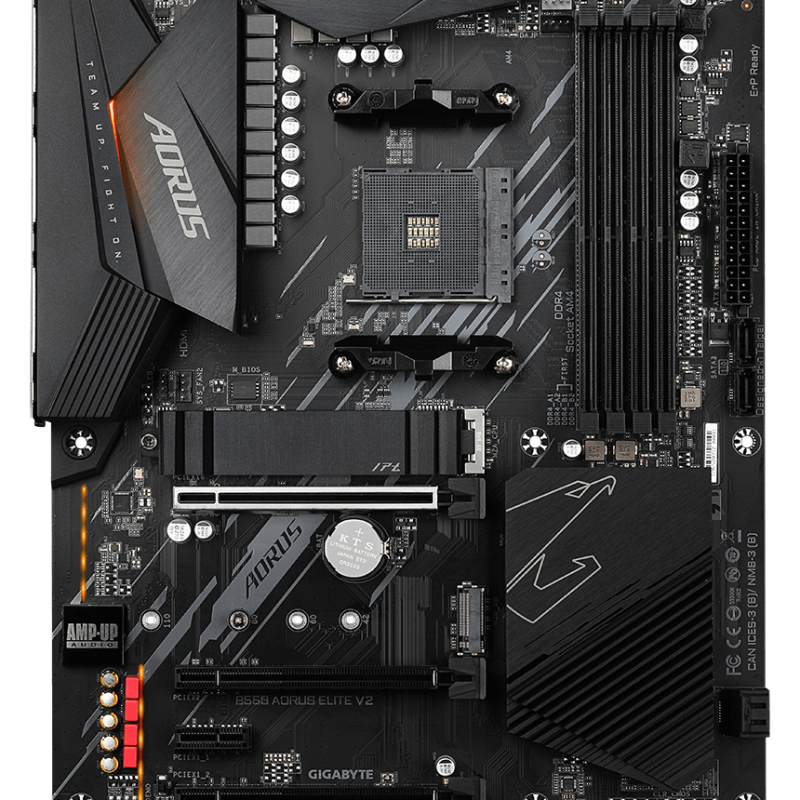 Дънна платка GIGABYTE B550 AORUS ELITE V2 Socket AM4