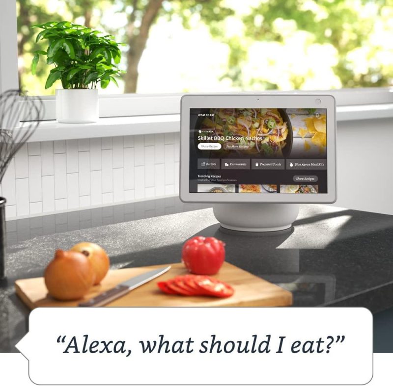Смарт тонколона Amazon Echo Show 10 (Gen 3), Сензорен екран, Гласов асистент, Бяла - Image 3