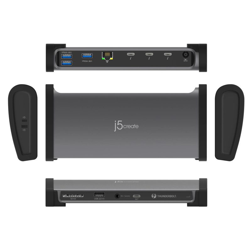 Докинг станция j5create JTD562, Thunderbolt 4, USB-C, 8K - Image 5