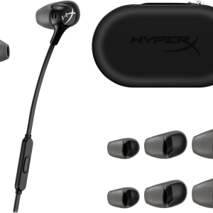 Геймърски слушалки тапи с микрофон HyperX Cloud Earbuds II Black - Image 5