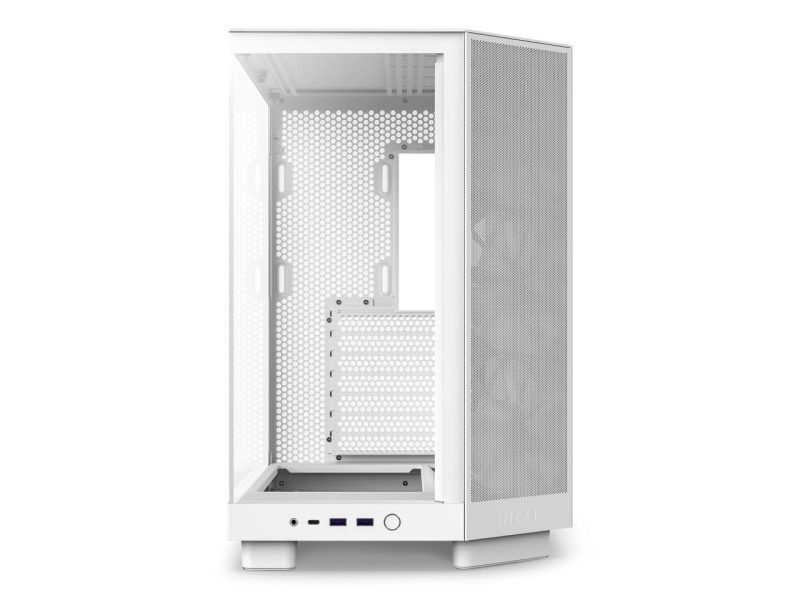 Кутия NZXT H6 Flow Matte White - Middle Tower - Image 2