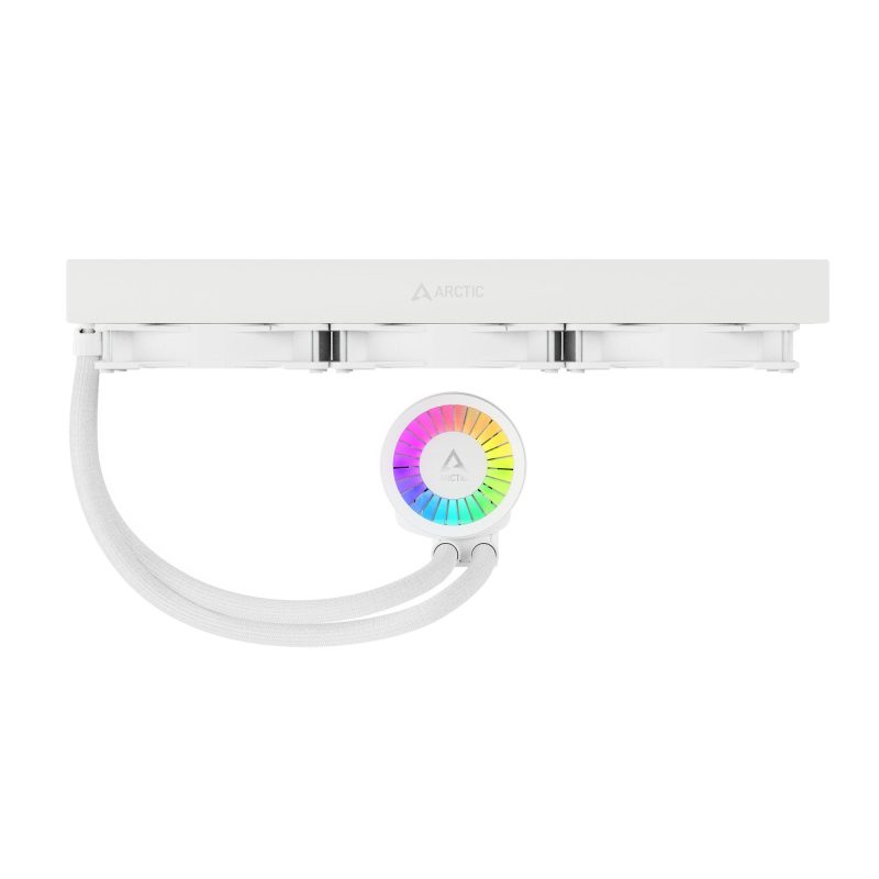 Охладител за процесор Arctic Liquid Freezer III 420 White A-RGB - Image 3