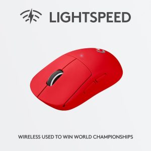 Геймърска мишка Logitech G Pro Wireless Red - Image 3