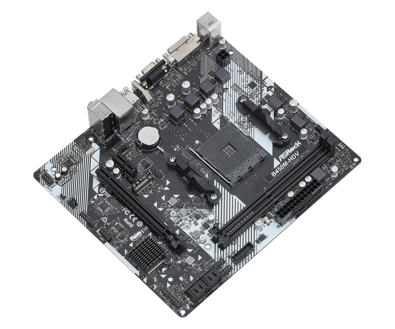 Дънна платка ASROCK B450M-HDV R4.0 - Image 3