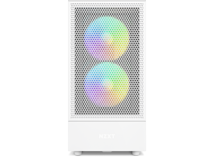 Кутия NZXT H5 Flow RGB Matte White, Mid-Tower - Image 3