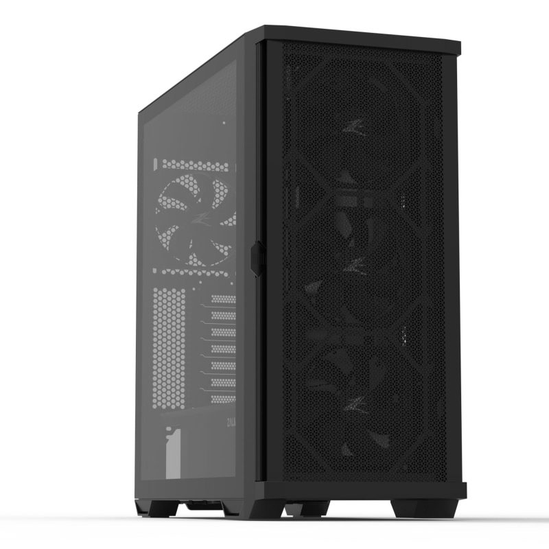 Кутия Zalman Z10 Mesh Mid-Tower, Tempered Glass, Черна - Image 2