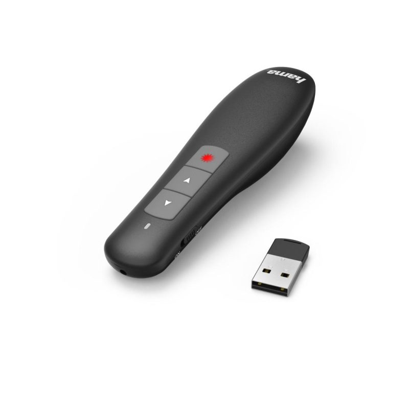 Лазерен безжичен презентер HAMA X-Pointer, Wireless , Черен - Image 2