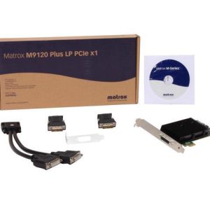 Видео карта Matrox M9120-E512LAU1F 512MB GDDR2 PCI Express x1 Low Profile, Workstation