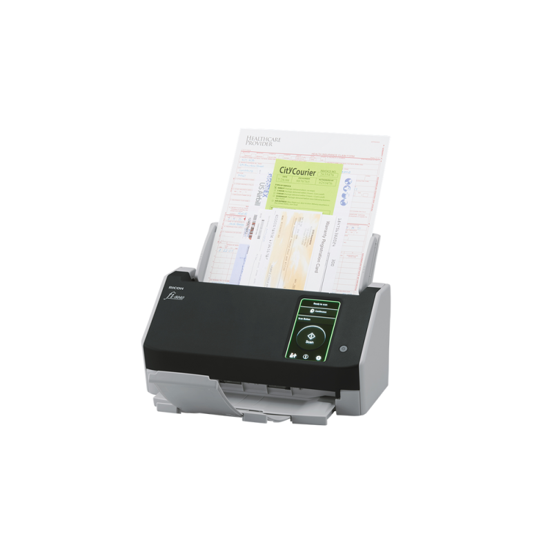 Документен скенер Ricoh Fi-8040, 40 ppm, 80 ipm, ADF 50 листа, 4.3" тъч, USB 3.2, LAN - Image 3