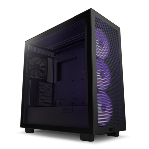 Кутия NZXT H7 Flow RGB Matte Black Mid-Tower - Image 2