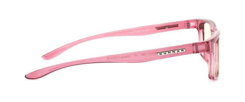 Детски компютърни очила GUNNAR Cruz Kids Large, Clear Natural, Розов - Image 3
