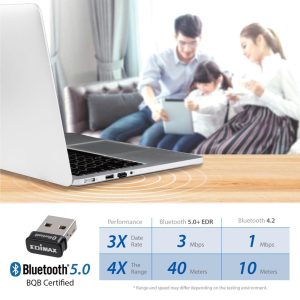 Edimax BT-8500 Блутут нано адаптер, USB, версия 5.0 - Image 2