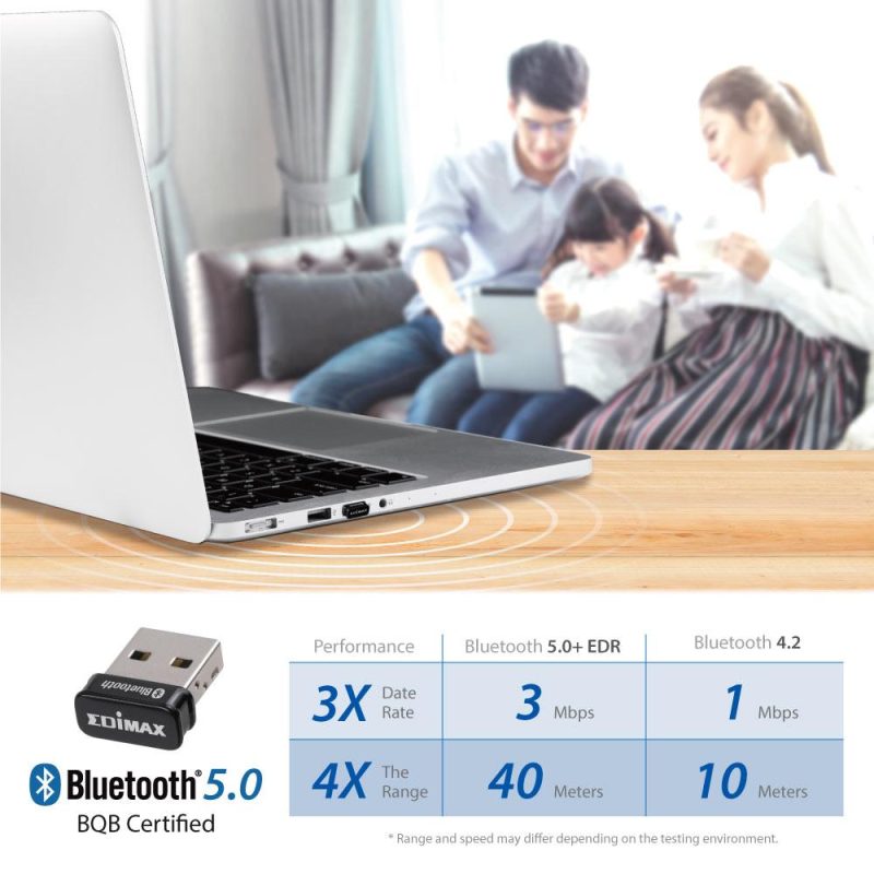 Edimax BT-8500 Блутут нано адаптер, USB, версия 5.0 - Image 2