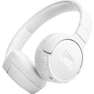 Слушалки on-ear JBL Tune 670NC, Bluetooth 5.3, USB-C, Бели