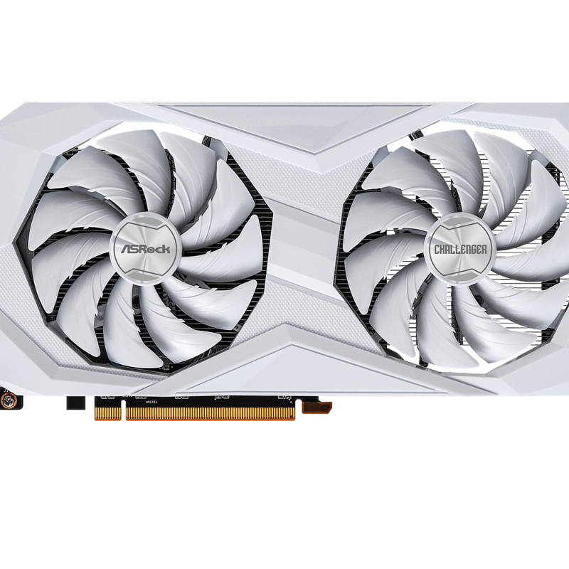 Видеокарта ASRock AMD Radeon RX 6600 Challenger White 8GB