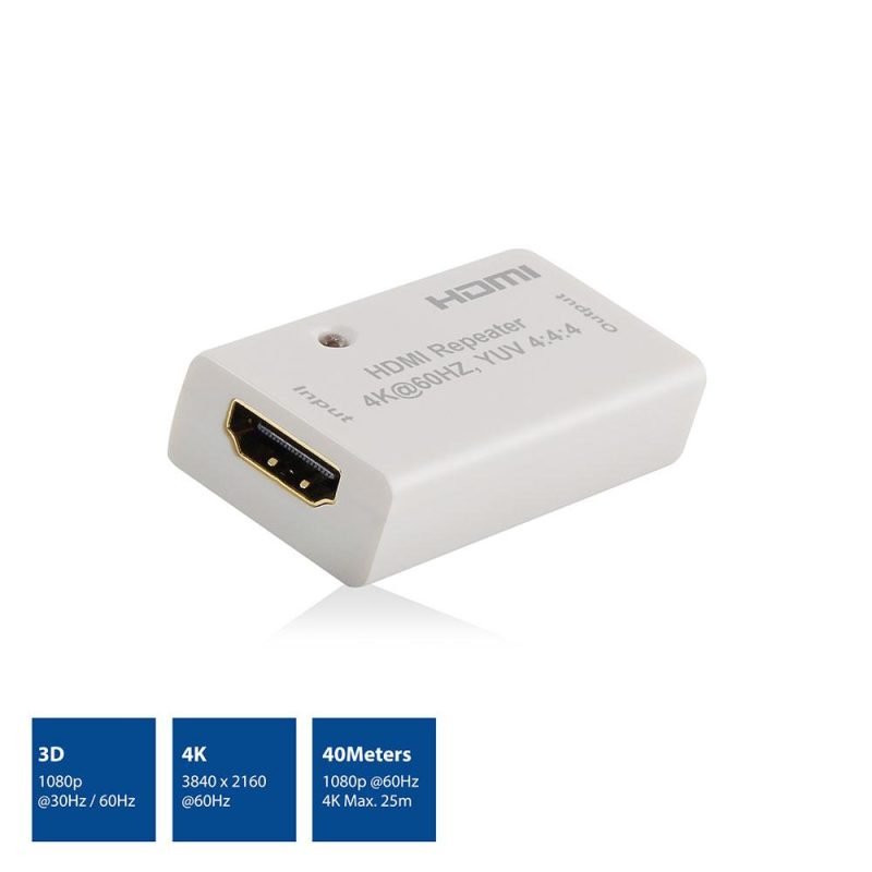 HDMI повторител ACT AC7820, Усилва HDMI сигнал до 40 м, Поддържа 4K - Image 2