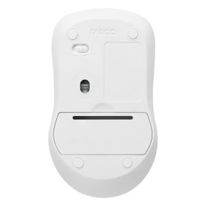 Безжична оптична мишка RAPOO 1680, Тиха, 2.4Ghz, Бяла - Image 5