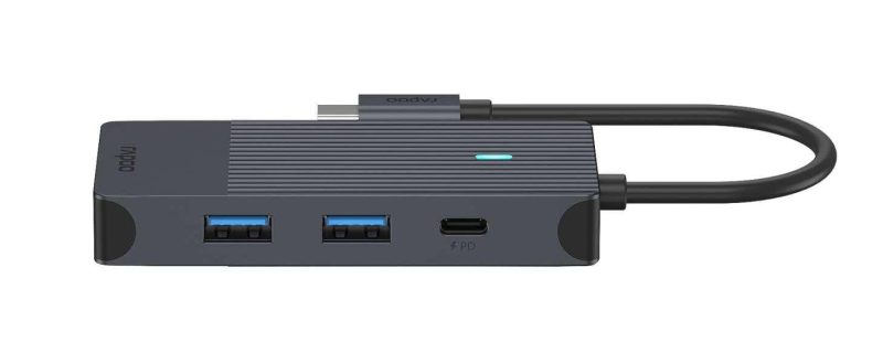 USB-C Хъб, 4 порта, RAPOO-11409 - Image 2