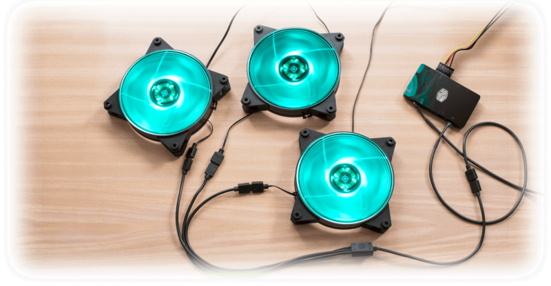 Сплитер Кабел Cooler Master R4-ACCY-RGBS-R2, 1 към 3 RGB - Image 7