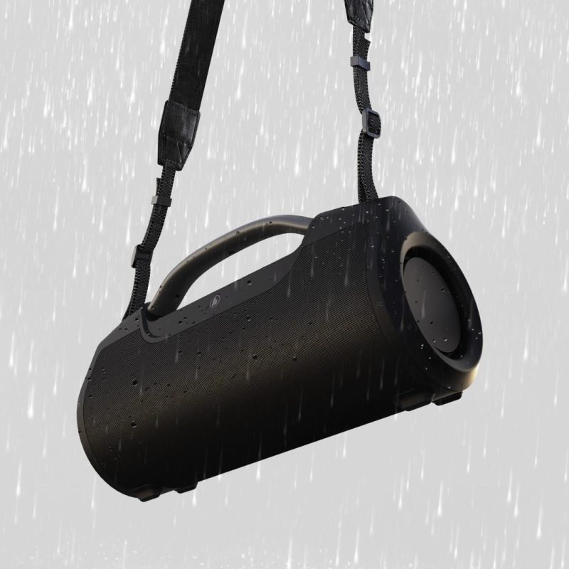 Блутут колонка HAMA SoundBarrel, 60 W, Водоустойчива, Черна, 188217 - Image 3