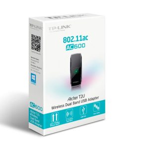 Безжичен адаптер TP-LINK Archer T2U, AC600, Dual band, USB, вградена антена - Image 6