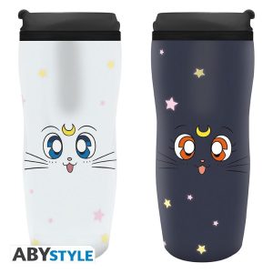 Термо чаша ABYSTYLE SAILOR MOON Luna & Artemis - Image 2