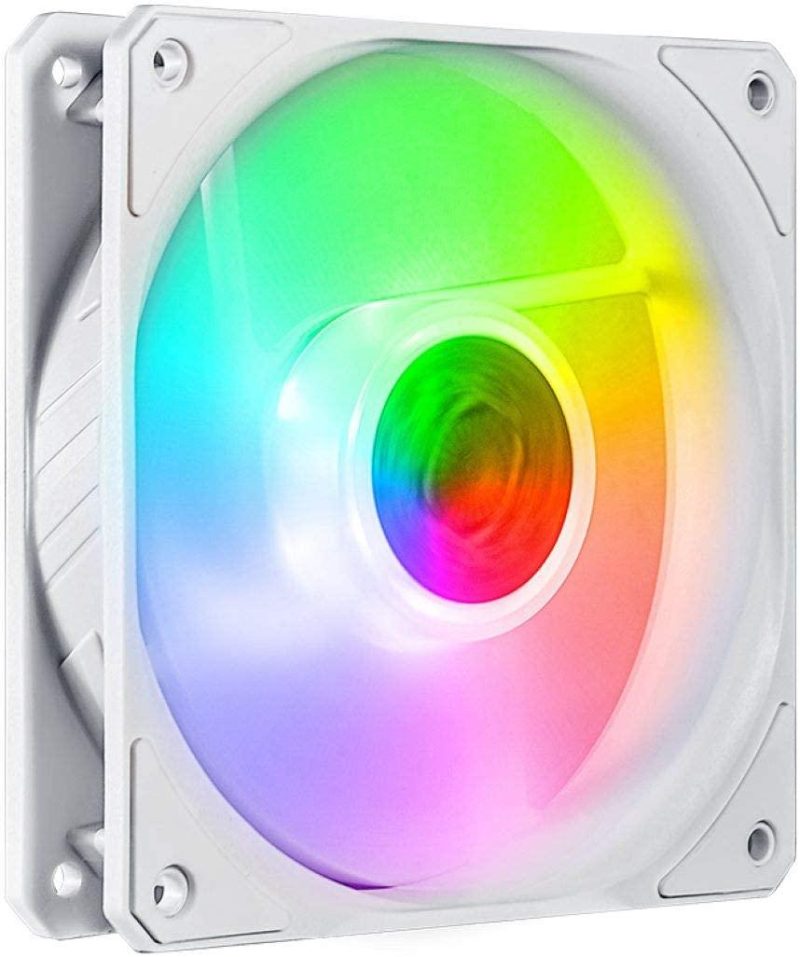 Вентилатор Cooler Master SickleFlow 120 ARGB White Edition 3in1 - Image 3