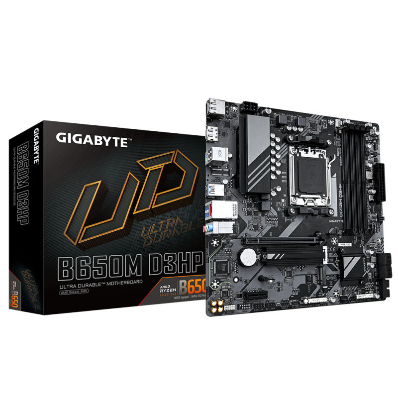 Дънна платка GIGABYTE B650M D3HP socket AM5 - Image 4