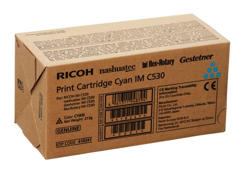 Тонер касета RICOH IM C530,18000 копия, Cyan - Image 2
