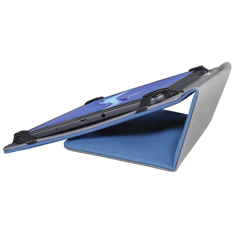 Калъф-стойка за таблет HAMA Strap, 9.5 - 11", Син, 216430 - Image 3