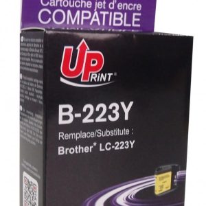 Мастилница UPRINT LC223 BROTHER, Yellow