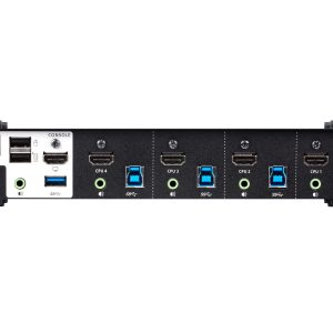 KVMP превключвател ATEN CS1824, 4-портов, 4K, USB 3.0, HDMI Audio - Image 3