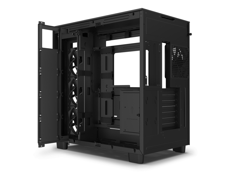 Кутия NZXT H9 Flow Matte Black - Image 6