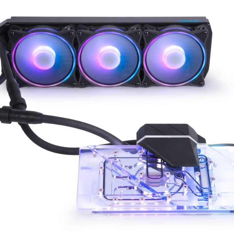 Система с водно охлаждане Alphacool Eiswolf 2 AIO - 360mm Radeon RX 6800/6800XT Strix/TUF with Backplate