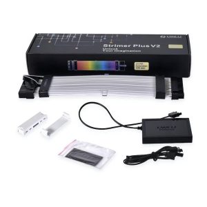 Удължителни RGB кабели Lian-Li Strimer Plus V2, 24-PIN, RGB, PCIe - Image 13