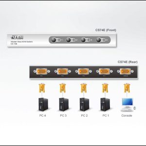 KVM превключвател ATEN CS74E - Image 4