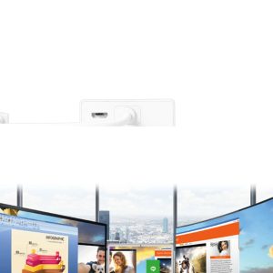 6-портов хъб j5create Mini Dock JUD380, USB 3.0, Gigabit Ethernet, HDMI, VGA, USB-B, Бял - Image 4