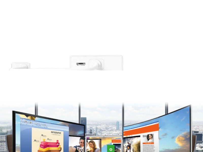 6-портов хъб j5create Mini Dock JUD380, USB 3.0, Gigabit Ethernet, HDMI, VGA, USB-B, Бял - Image 4