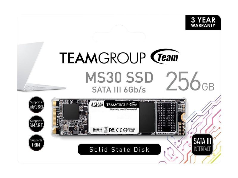 SSD Team Group MS30 M.2 2280 256GB SATA III - Image 2